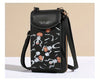 Spooky Ghost Skull Crossbody Bag