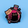 Bottled Menace Cat Pin