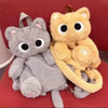 Cute Big Eyes Cat Plush Backpack 40cm